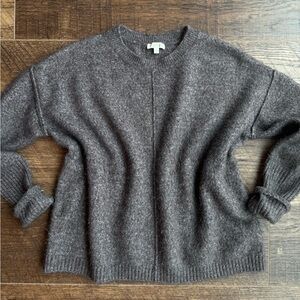 Cozy Brown Marled Women's Sweater